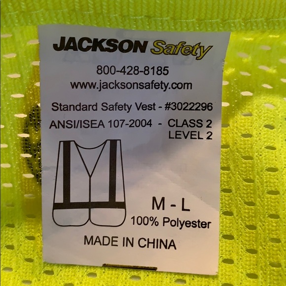 Jackson safety vest class 2 - Picture 5 of 5